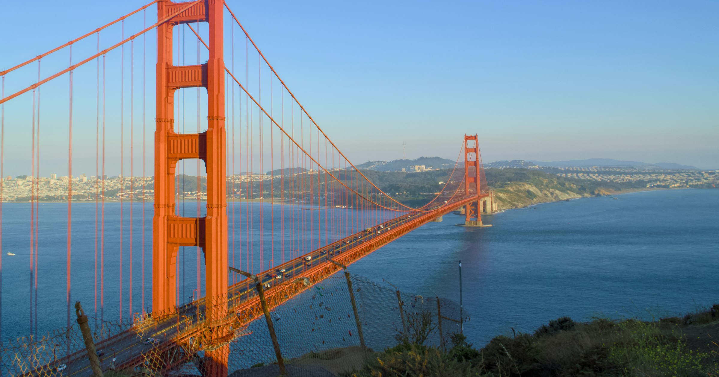 The Golden Gate Bridge, California